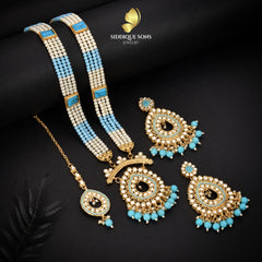 Indian Kundan Mala Set