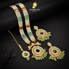 Indian Kundan Mala Set