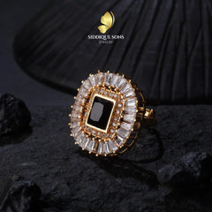 Elegant Teper Zircon Ring