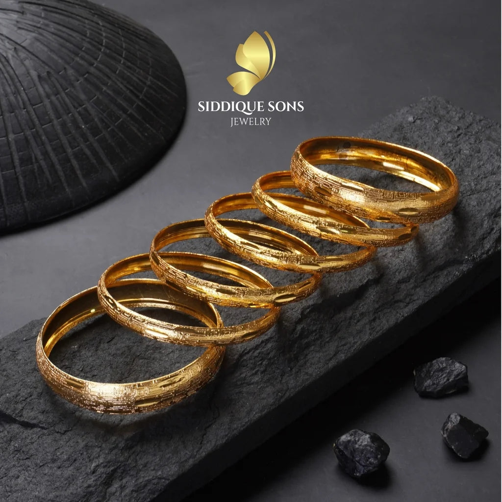 Gold Plated Bangles