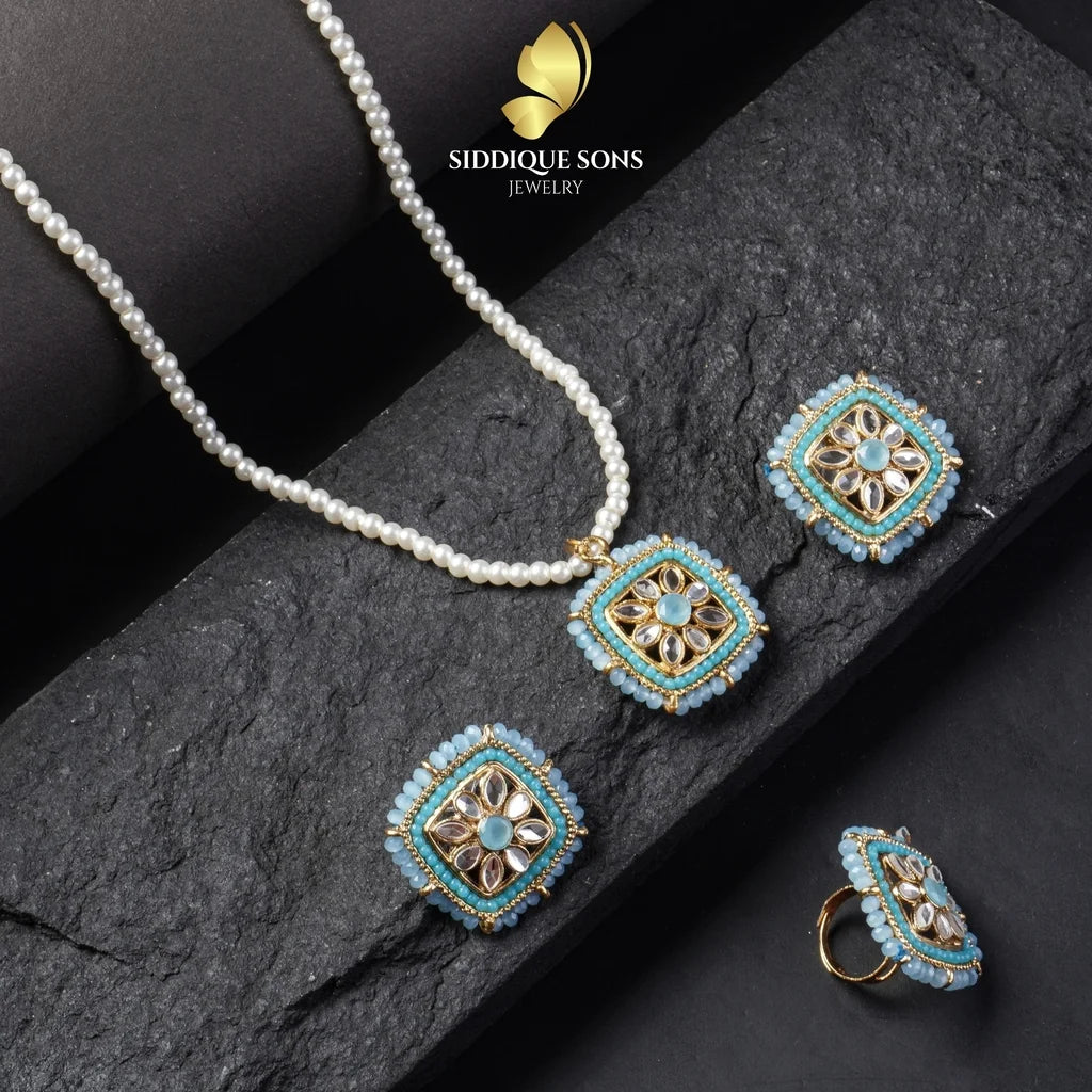 Elegant Locket Combo Set