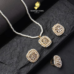 Elegant Locket Combo Set