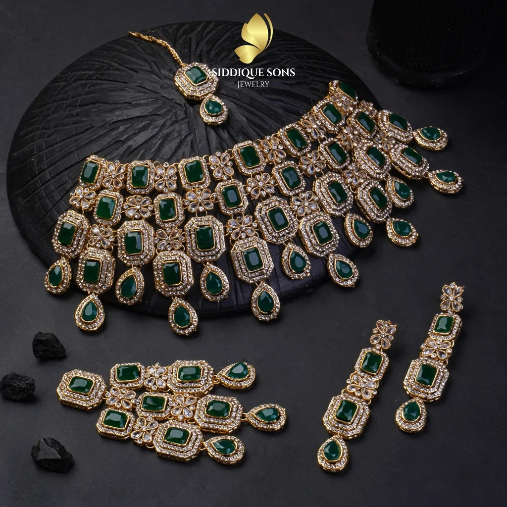 Elegant Zircon Bridal Set