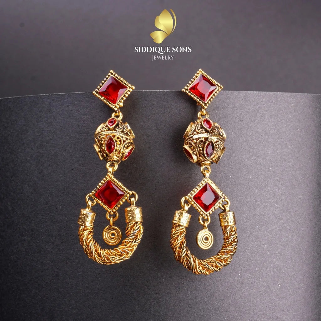 Egyptian Zircon Earrings