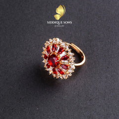 Elegant Zircon Ring