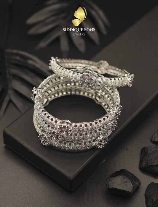 Opulent Diamond Bangle