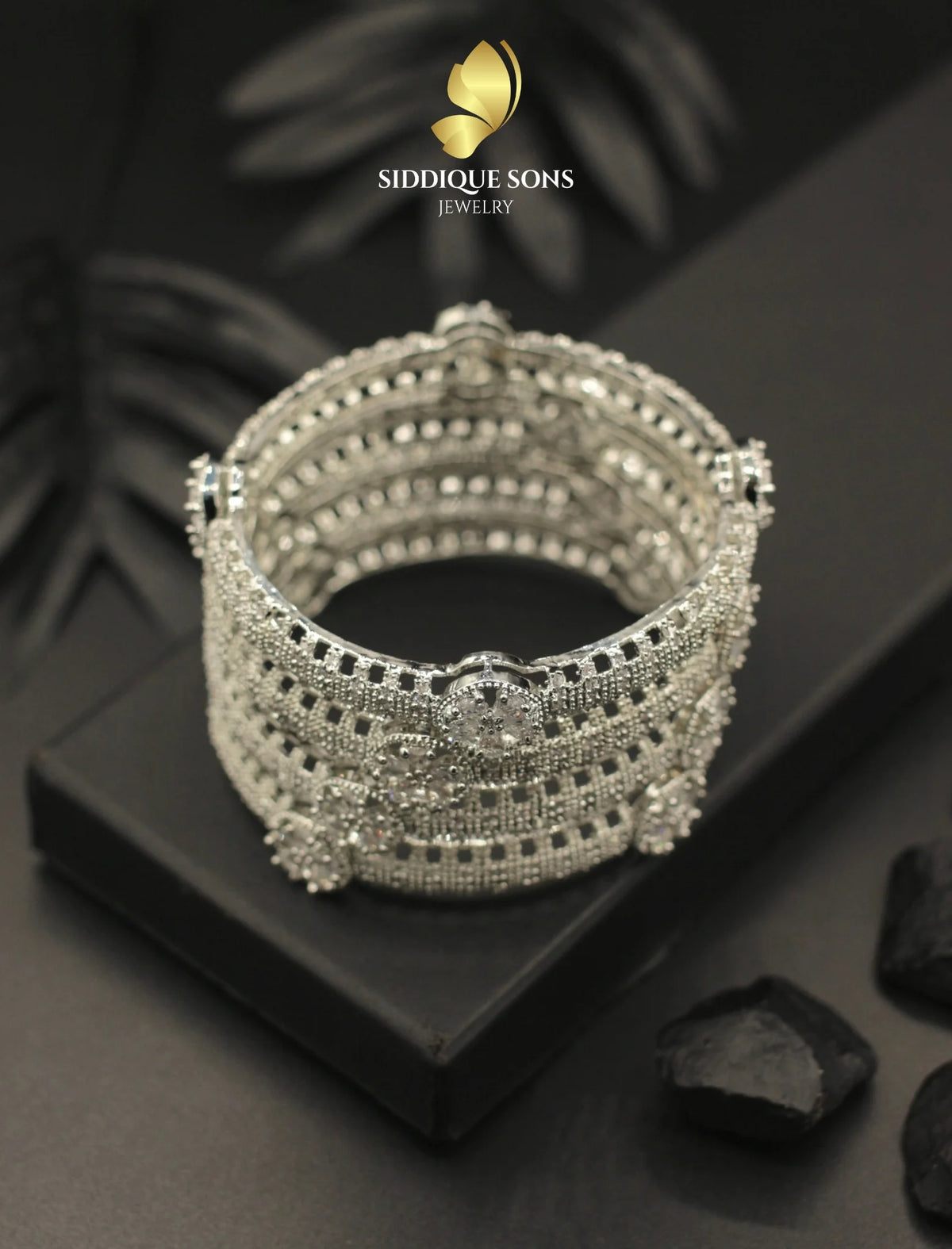 Opulent Diamond Bangle