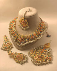 Designer Nauratan necklace