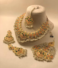 Designer Nauratan necklace