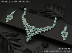 American Diamond Neckalce Set