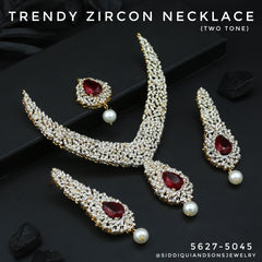 Zircon Necklace Set